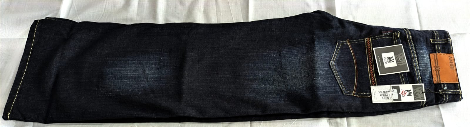 Jeans Dark Blue color  straight fit