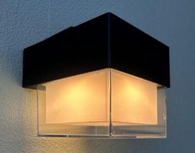 Square Plain wall Solar Lamp