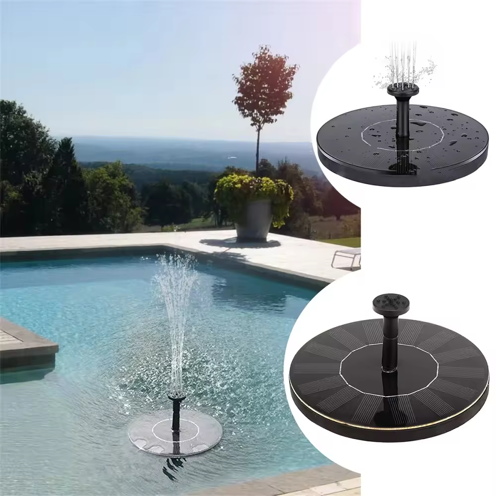 Solar Water Fountain