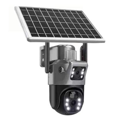 Solar CCTV Ai (wifi) DOUBLE CAMERA  5+5 megapixel 