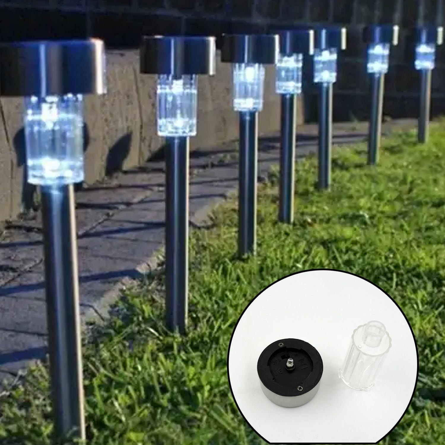 Spike Garden Lamp-pack of 6