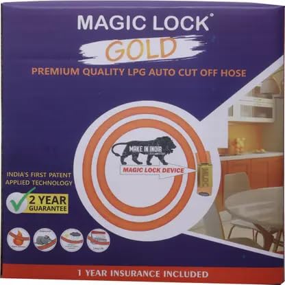 Magic Lock Lpg Hose Pipe