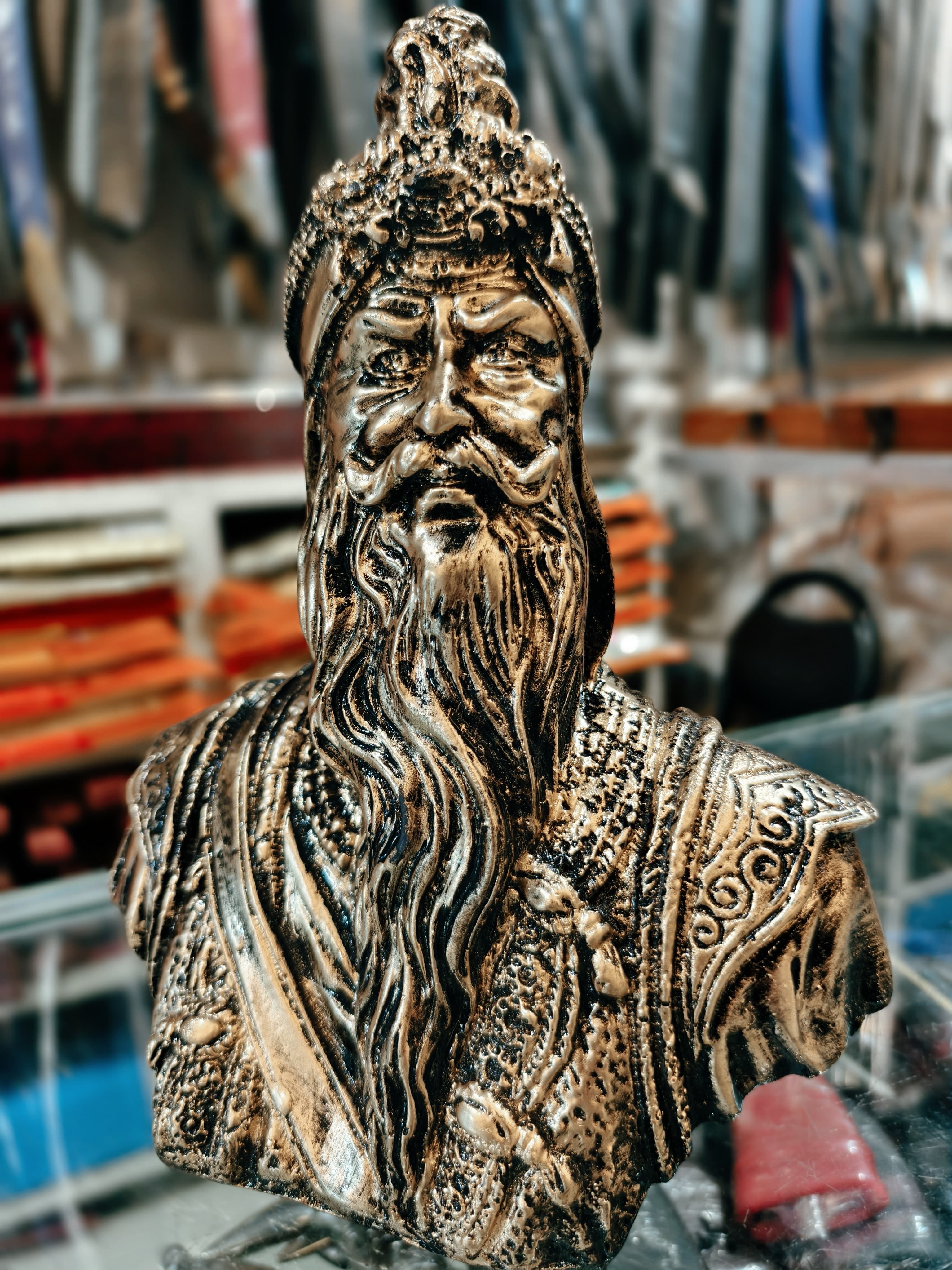 Bust Statue of Maharaja Ranjit Singh(Sher-e-Punjab)